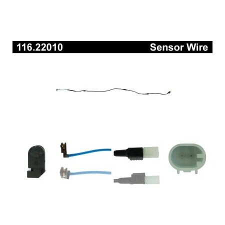 Centric Brake Pad Sensor Wires, Parts 116.22010 116.2201